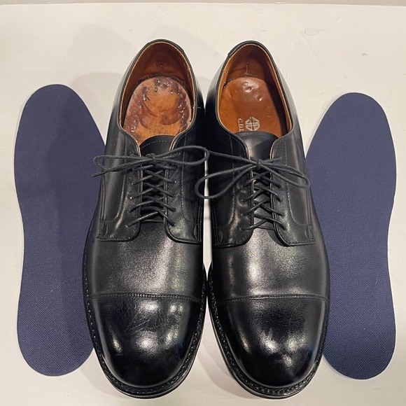ALDEN 353 Cap Toe Derby CDI Black Calfskin Leather Cap Toe  display picture 1